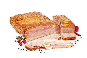 Oravská slanina lisovaná bez kože
